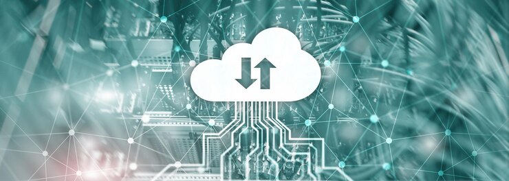 Photo future network cloud services business concept cloud for your organization