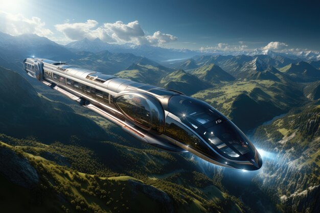 写真 宇宙観光列車の旅の未来