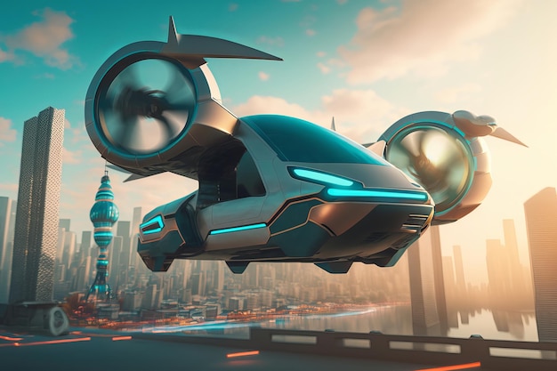 Future of urban air mobility city air taxi uam urban air mobility public aerial transportation p