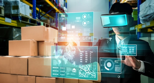 Future virtual reality technology for innovative VR warehouse management