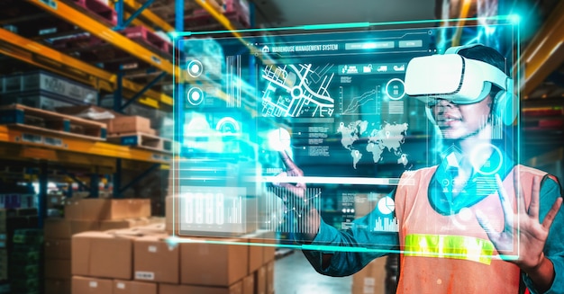 Future virtual reality technology for innovative VR warehouse management