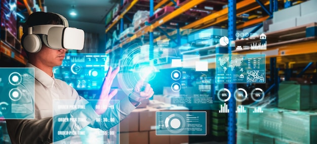 Future virtual reality technology for innovative VR warehouse management