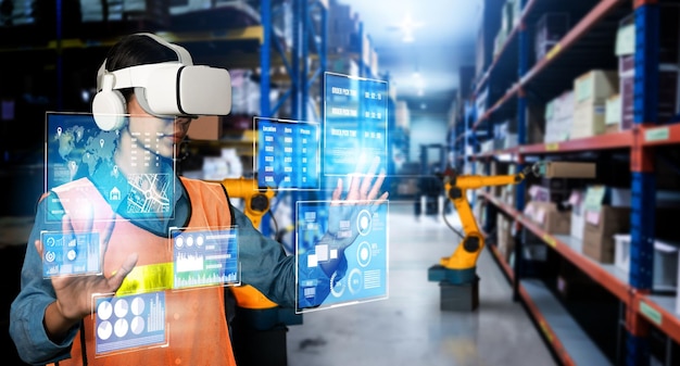 Future virtual reality technology for innovative VR warehouse management