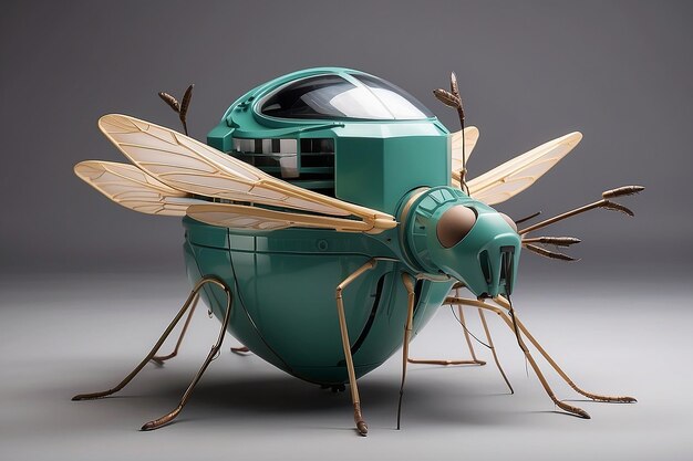 Photo futurisitc fantasy creative mosquito control design house