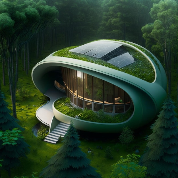 Futurist Ecology House Home 1