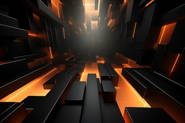 Futuristic abstract background with modern 3d concept