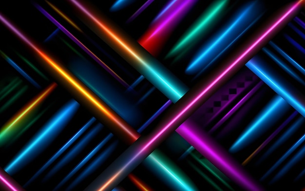 Futuristic abstract colorful background