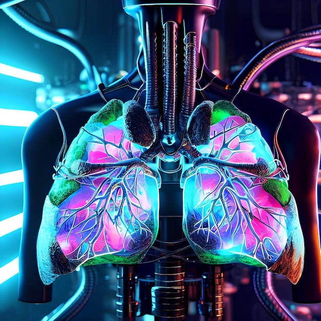 Futuristic Biomechanical Lung System for Transplantation