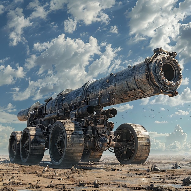 Futuristic Cannon