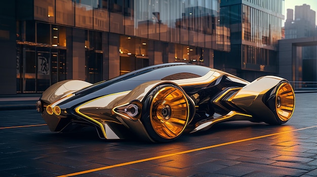 Futuristic car artificial intelligence future vehicle wallpaper