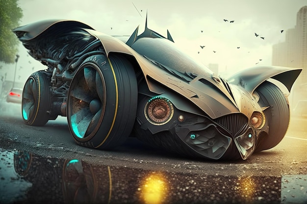 Futuristic car