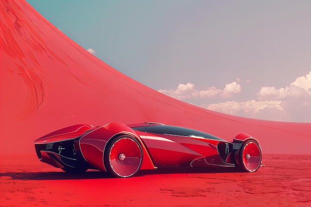 Photo futuristic car