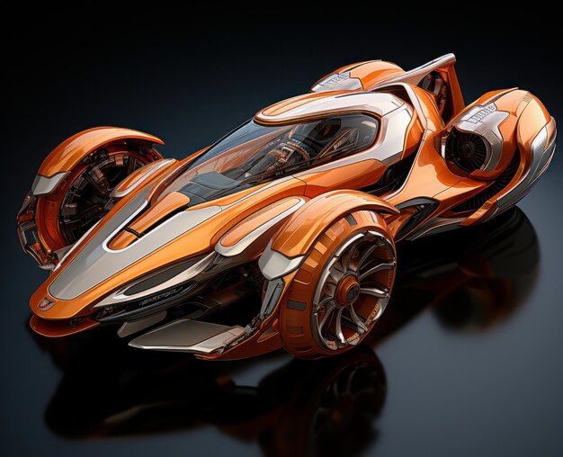 futuristic car