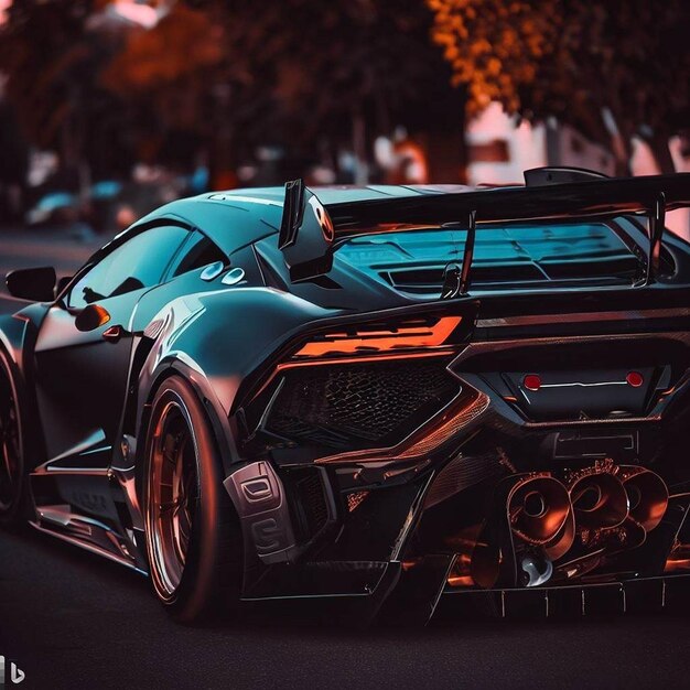 futuristic car