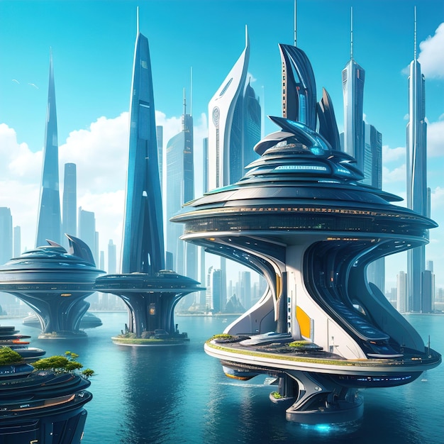 Futuristic city