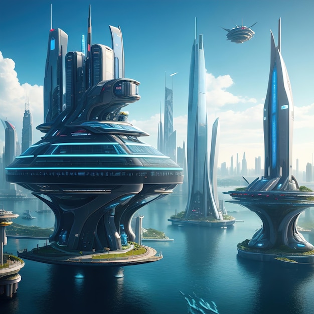 Futuristic city