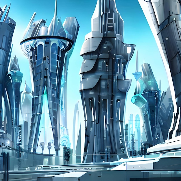 A Futuristic City