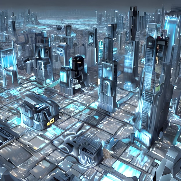 A Futuristic City