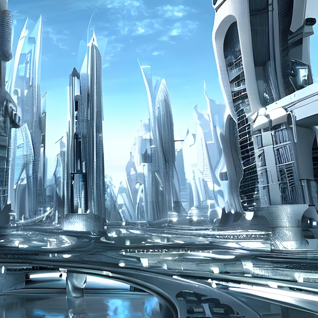 A Futuristic City