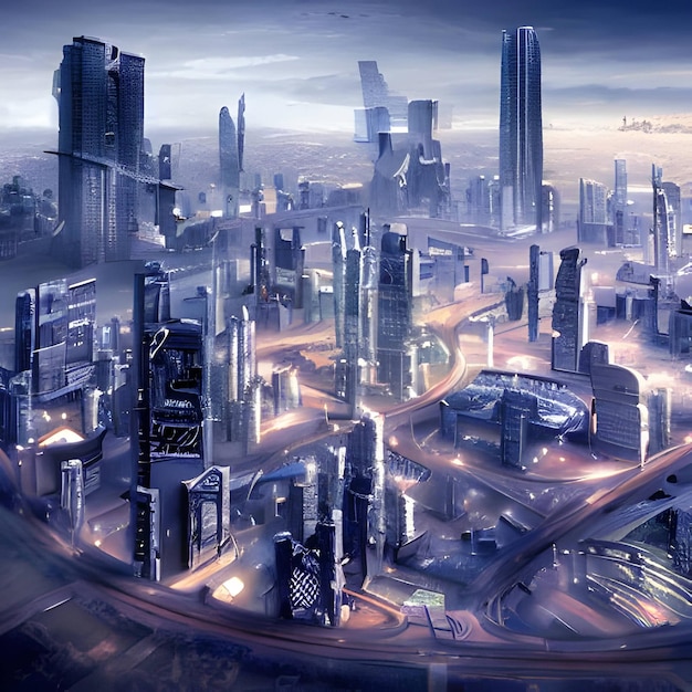 A Futuristic City