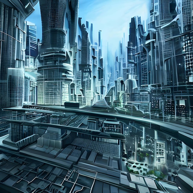 A Futuristic City