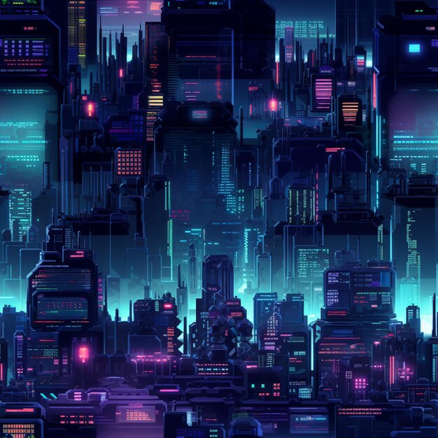 Cyberpunk Pixel Wallpapers - Wallpaper Cave
