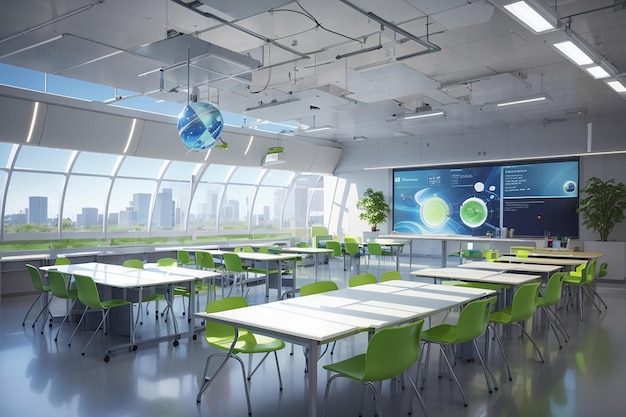 Futuristic Classroom Renewable Energy Projects Powering Tomorrow's World