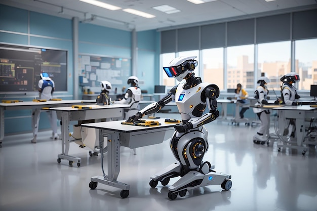 Futuristic Classroom Robotics Building Future Engineers and Innovators