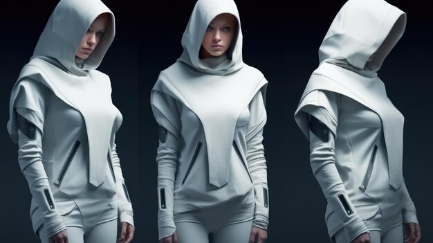 Photo futuristic clothes