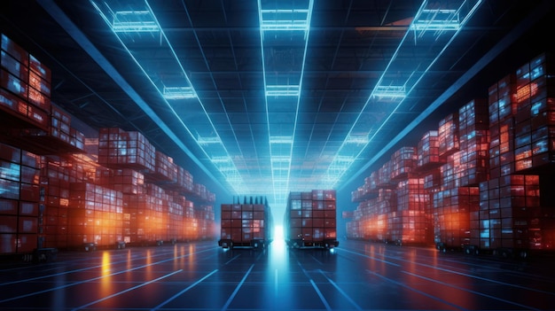 The futuristic future of warehousing and logistics generative ai