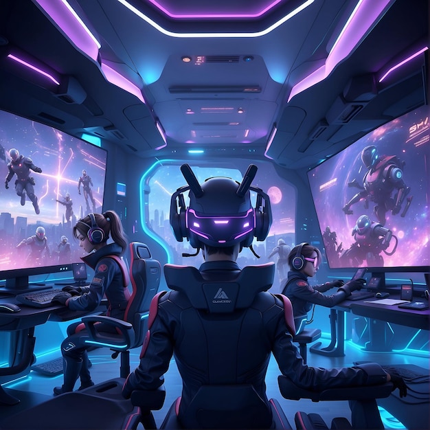 futuristic gaming