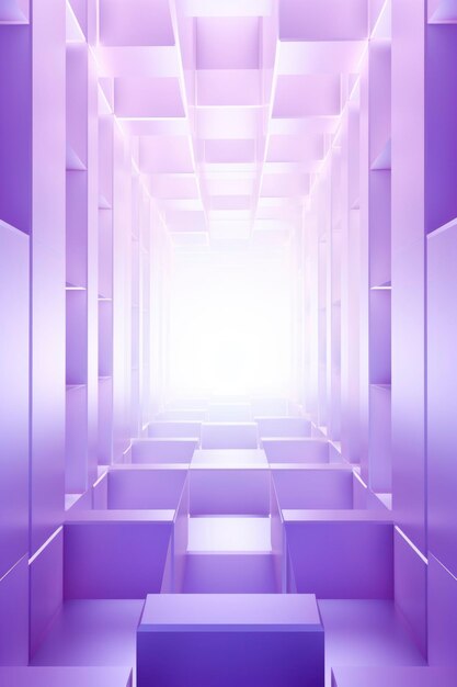 Futuristic geometric background with copy space