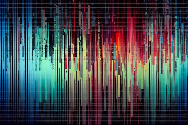 Futuristic Glitch Backgrounds