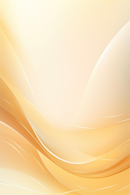 Futuristic gold wavy background template