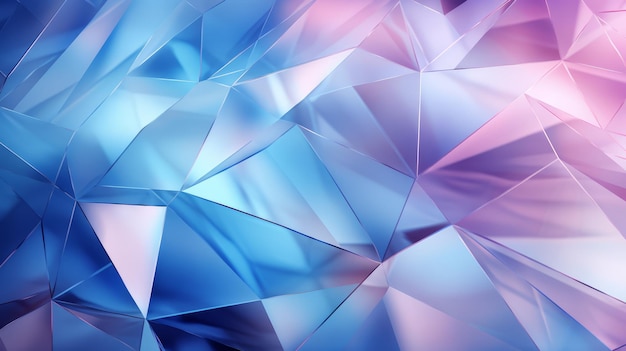 사진 보라색, 분홍색, 파란색 으로 미래주의적 인 홀로그램 디자인