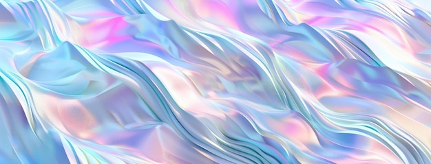 Futuristic Holographic Ripple Effect Background