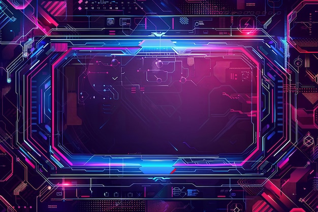 futuristic HUD callouts futuristic elements vector illustrations