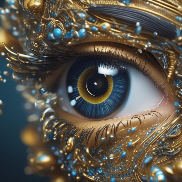 futuristic human eye 6328