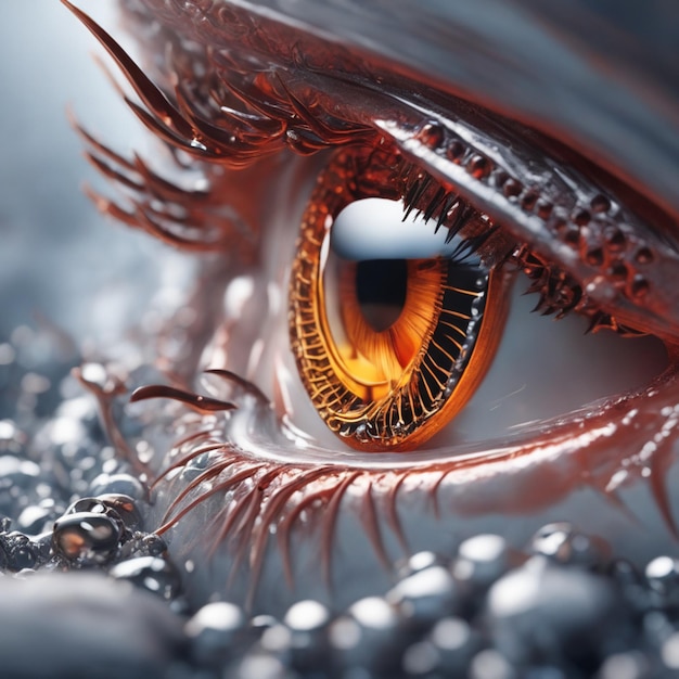 futuristic human eye 6956