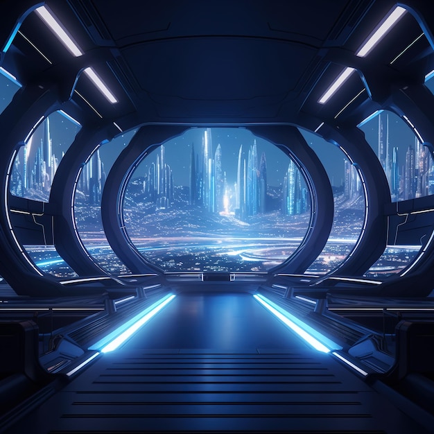 futuristic interior design