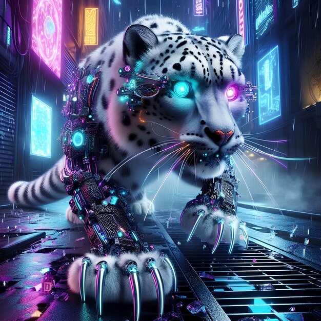 Photo futuristic jaguar 3