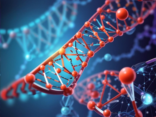 Futuristic Medical DNA Technology