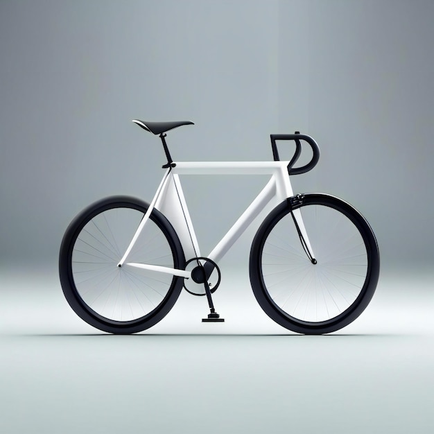 Futuristic modern bicycle concept design Generative AI