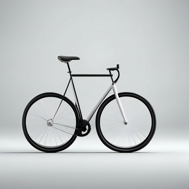 未来主義的な現代的な自転車コンセプトデザイン ジェネレーティブAI