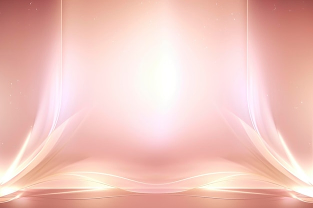 Futuristic pink color frame design with backlighting