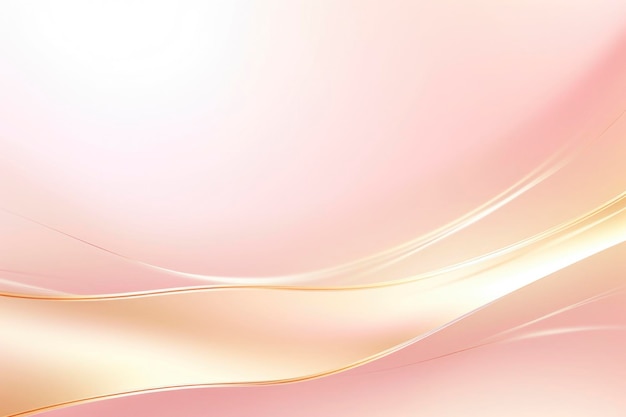 futuristic pink and gold color flowing waving background wallpaper