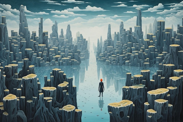 Futuristic Planets Epic Dreamscape and Virtual Realms with SciFi and Fantasy Landscape