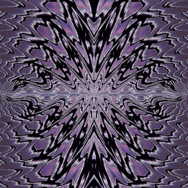 Photo futuristic purple color streaks abstract illustration ornament pattern