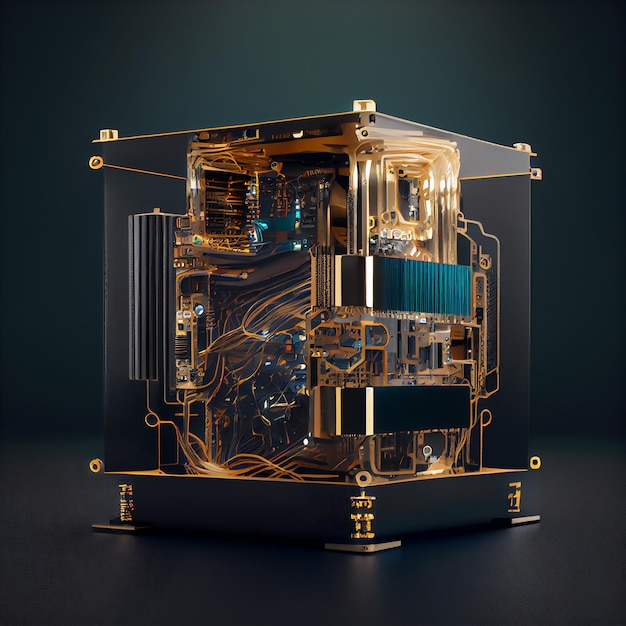 Futuristic quantum computer