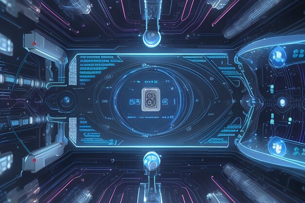 Futuristic Quantum Data Encryption Lab